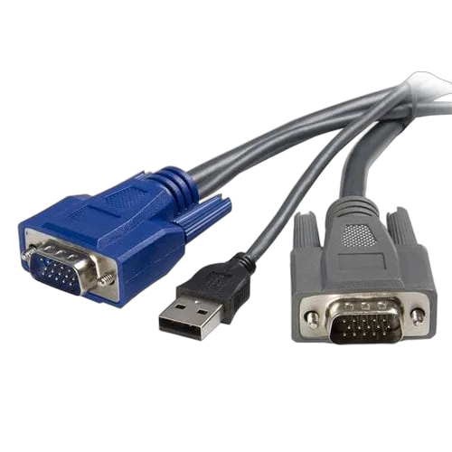 StarTech 1.8m Ultra-Thin USB VGA 2-in-1 KVM Cable — vue 1