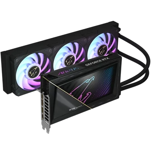 Gigabyte AORUS GeForce RTX 5090 XTREME WATERFORCE 32G — vue 2