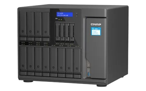 Qnap 16-Bay NAS Intel Atom C5125 8-core/8 — vue 7