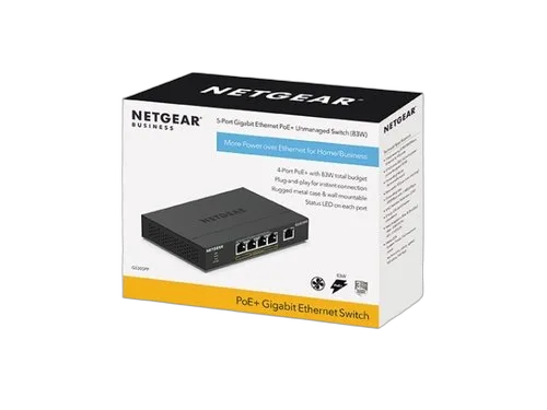 Netgear 5PT POE/POE+ GIGE — vue 6