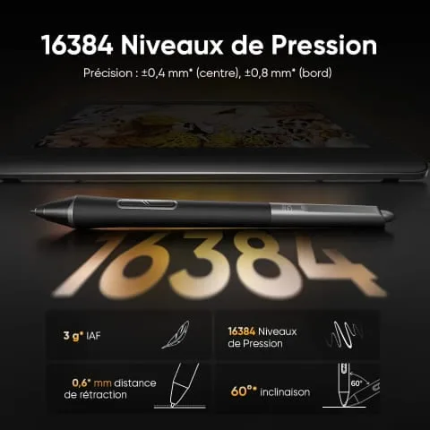 XPPEN Artist Pro 16 Gen 2 MD160QH - 5080LPI 16" Noir — vue 8
