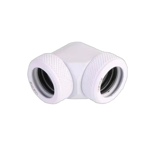 CONSTRUCTEUR Raccord tube rigide 90° blanc - 14mm — vue 1