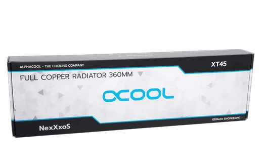 Alphacool Radiateur 360mm  Blanc -  HPE-45 Full Cuivre — vue 6