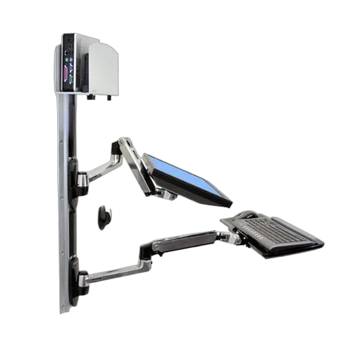 Ergotron 45-247-026/LX Wall Mount System Silver — vue 3