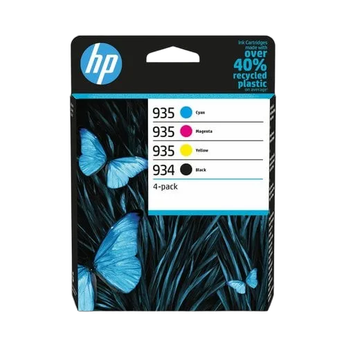 HP - Noir, Cyan, Magenta, Jaune - 6ZC72AE — vue 5