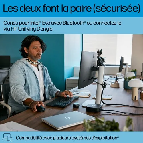 HP 685 CFT DUAL-MODE KB/MSE — vue 3