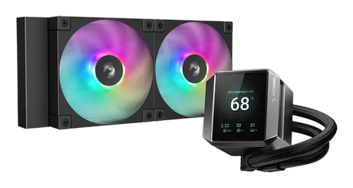 Deepcool MYSTIQUE 240 ARGB - Noir, vue 1