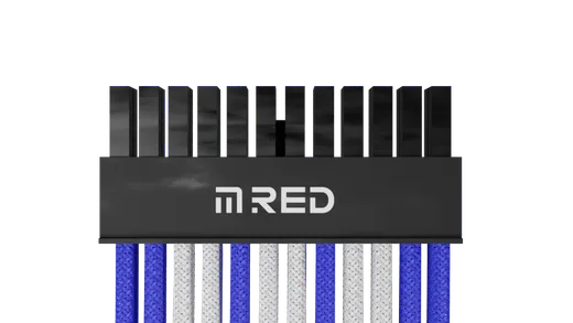 M.RED Kit extension 7 Câbles tressés Ultimate - Blanc Bleu — vue 5