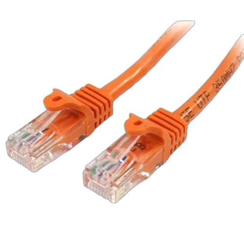 StarTech 3m Orange Snagless UTP Cat5e Patch Cable — vue 1
