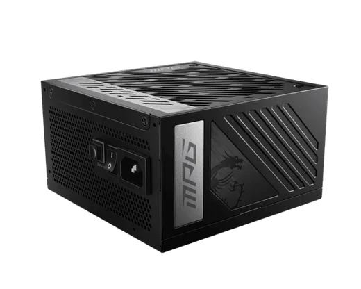 Deepcool CG530 4F Noir + MPG A1000GS PCIE5 + WaterForce X 280 — vue 8