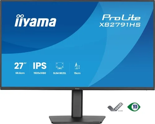 Iiyama Prolite XB2791HS-B1 - 27" FHD 120Hz IPS 1ms Pivot Adaptive Sync — vue 1