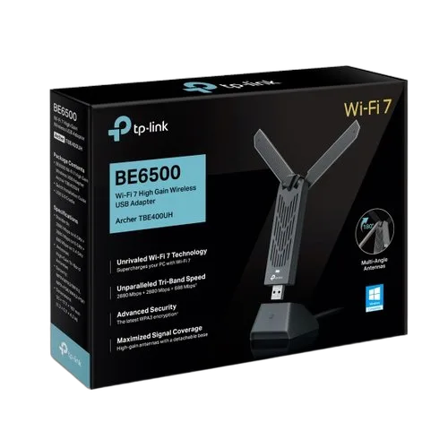 TP-Link BE6500 HIGH GAIN TRI-BAND WI-FI — vue 6