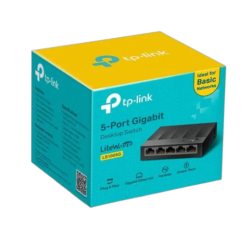 TP-Link LiteWave 5-Port Gigabit Desktop — vue 5