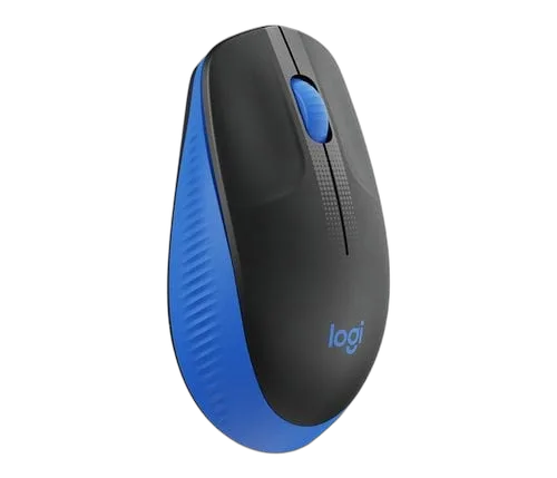 Logitech M190 Full-size wireless mouse - BLUE — vue 2