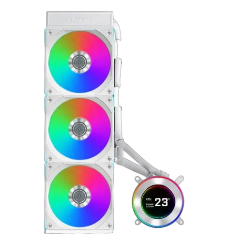Lian-Li Hydroshift II LCD-C 360CL ARGB Blanc — vue 2