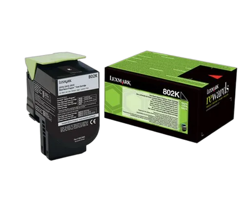 Lexmark - Noir - 80C20K0 — vue 1