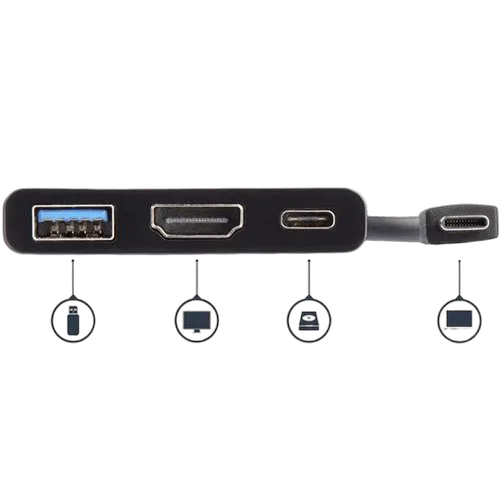 StarTech USB-C 4K HDMI Multifunction Adapter - PD — vue 4