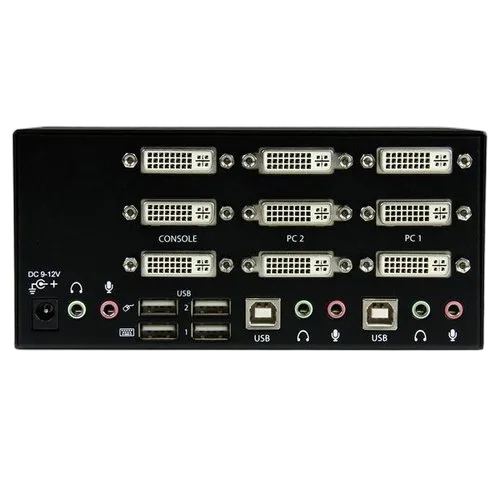StarTech 2 Port Triple Monitor DVI USB KVM Switch — vue 3
