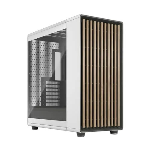 Fractal Design North XL Chalk White TG Clear - MT/Sans Alim/E-ATX — vue 1