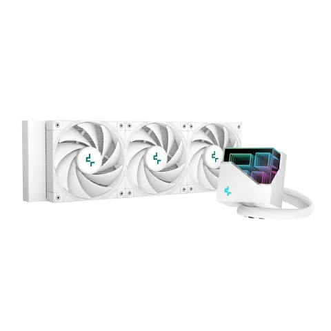 Deepcool CG530 4F Blanc - MT/Sans Alim/ATX + LT720 360mm Blanc — vue 13