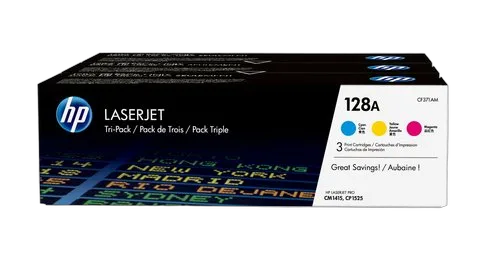 HP - Cyan, Magenta, Jaune - CF371AM — vue 1