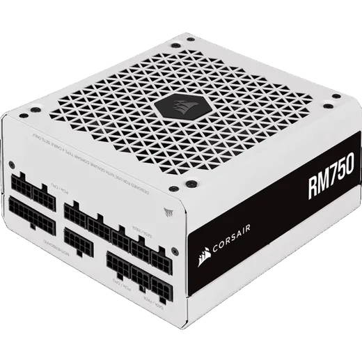 Corsair ATX 750W - 80+ Gold - RM750e Blanc — vue 6