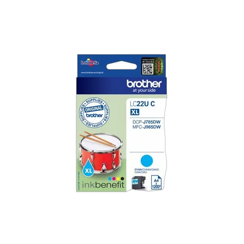 Brother - Cyan - LC22UC — vue 1