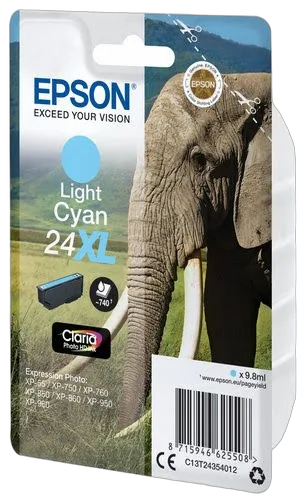 Epson Ink/24XL Elephant 9.8 ml LCY — vue 2