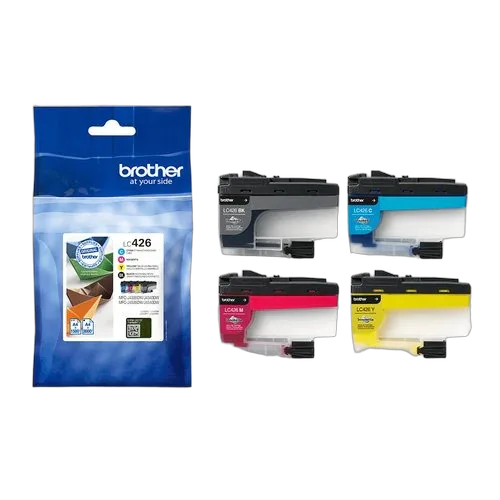 Brother Pack LC426VAL Noir/Cyan/Magenta/Jaune — vue 3