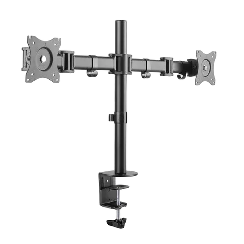 NewStar Desk Mount 10-27" Tilt/Rotate/Swiv BLACK — vue 3
