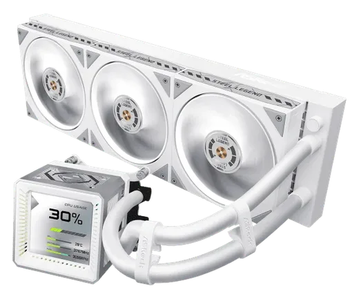 STEEL LEGEND 360 LCD - 360mm - Blanc