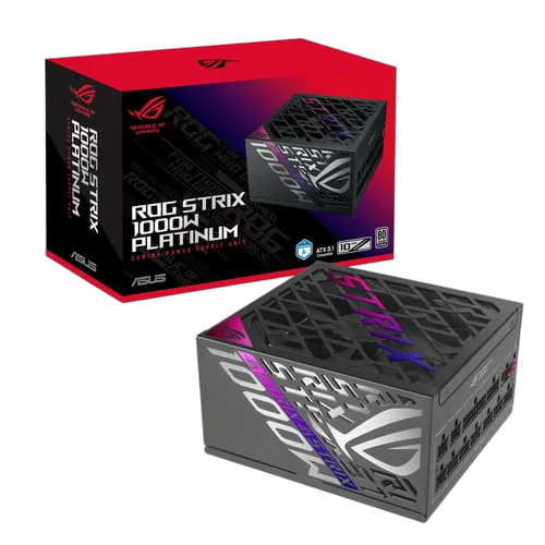 Asus ATX 1000W - 80+ Platinum - ROG STRIX 1000P Gaming Noir — vue 1