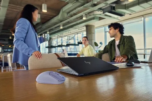 HP 400 Quiet Purple Wireless Mouse EURO — vue 15