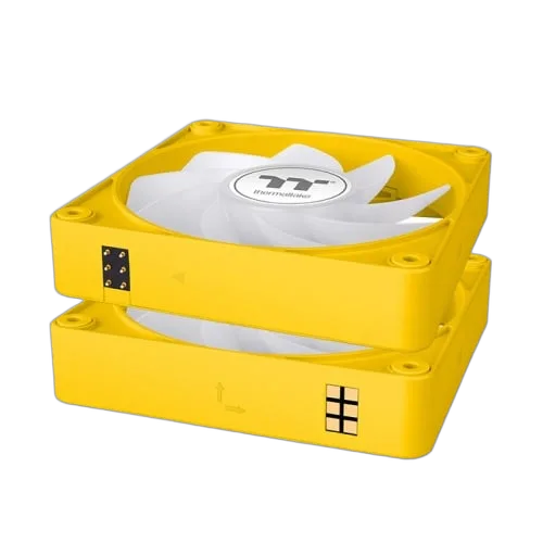 Thermaltake CT120 EX Reverse ARGB (Pack de 3x120mm) - Jaune — vue 5