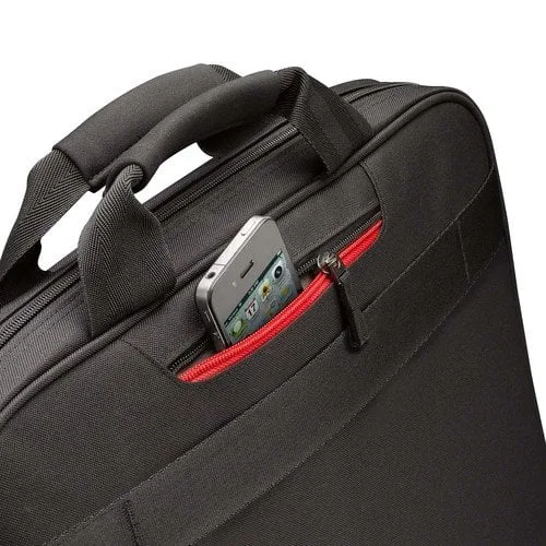 Case Logic Business topload briefcase f 15.6"bk (DLC115) — vue 3