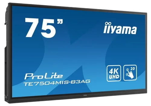 Iiyama TE7504MIS-B3AG 75"/Tactile/3840x2160/Wifi/AndoidOS — vue 2