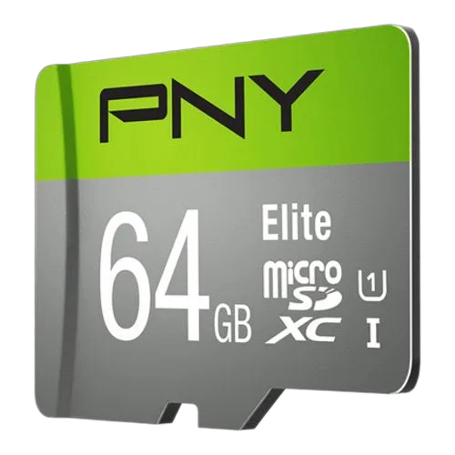 PNY MICRO-SD ELITE 64GB CLASS — vue 2