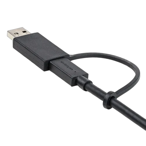 StarTech 3ft Hybrid USB-C Cable w/USB-A Adapter — vue 6