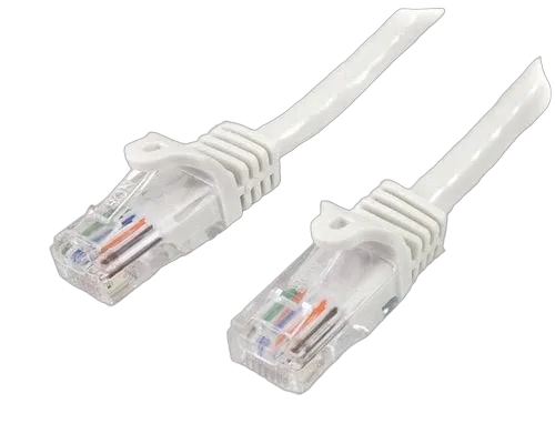 StarTech 5m White Snagless Cat5e Patch Cable — vue 1