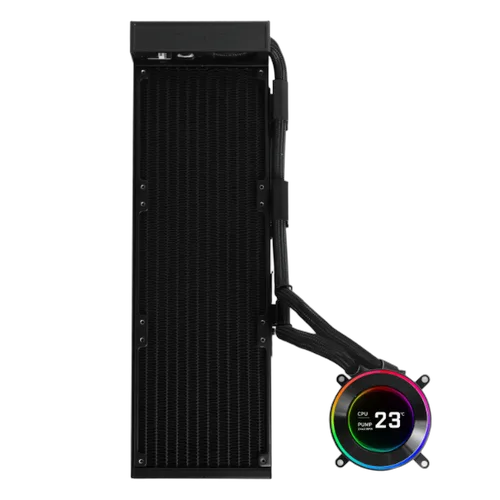 Lian-Li Hydroshift II LCD-C 360 Fanless ARGB Noir — vue 2