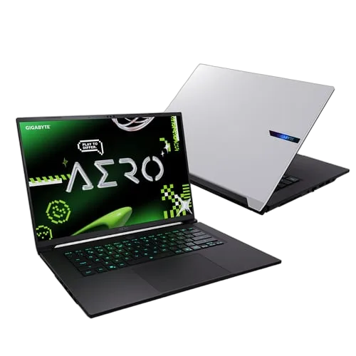 Gigabyte AERO X16 1WH93FRC64DH - 16" QHD+ 165Hz Ryzen AI 7 350 RTX 5070 32Go 1To W11 Blanc — vue 1