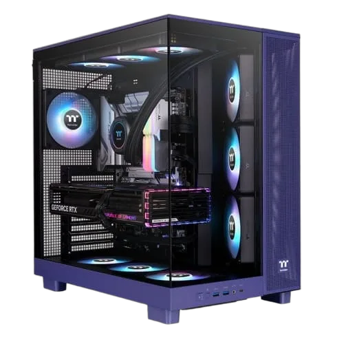 Thermaltake View 380 XL TG ARGB Future Dusk - MT/Sans Alim/ATX — vue 1