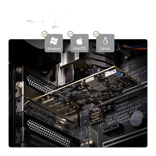 StarTech 5-PORT USB PCIE CARD 10GBPS — vue 11