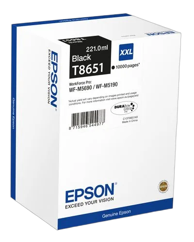 Epson - Noir - C13T865140 — vue 1