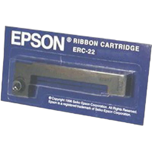 Epson Ribbon/ERC22B Cartridge 0.6mil BK — vue 1