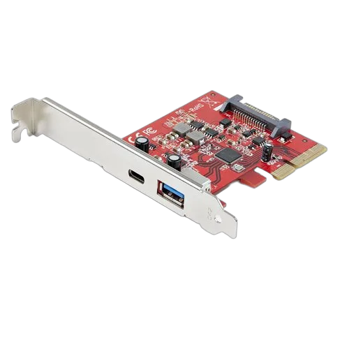 StarTech 2-PORT 10GBPS USB-A/USB-C PCIE — vue 1