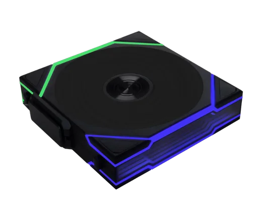Lian-Li UNI FAN TL Sans fil Reverse Blade + Contrôleur - Pack 3x120mm - Noir — vue 3