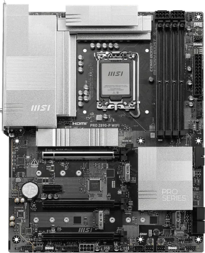 MSI PRO Z890-P WIFI — vue 2