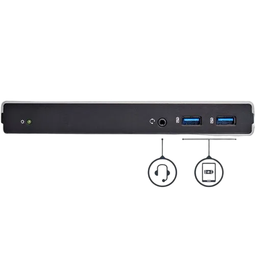 StarTech DVI Dual-Monitor Laptop Docking Station — vue 3