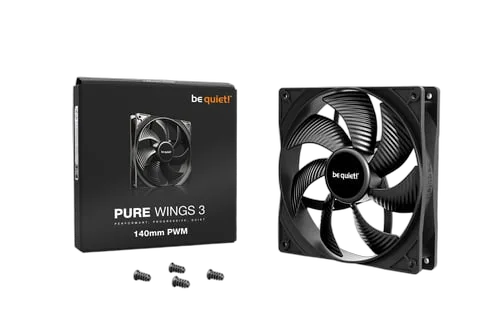 be quiet! Pure Wings 3 PWM - 140mm - Noir — vue 3
